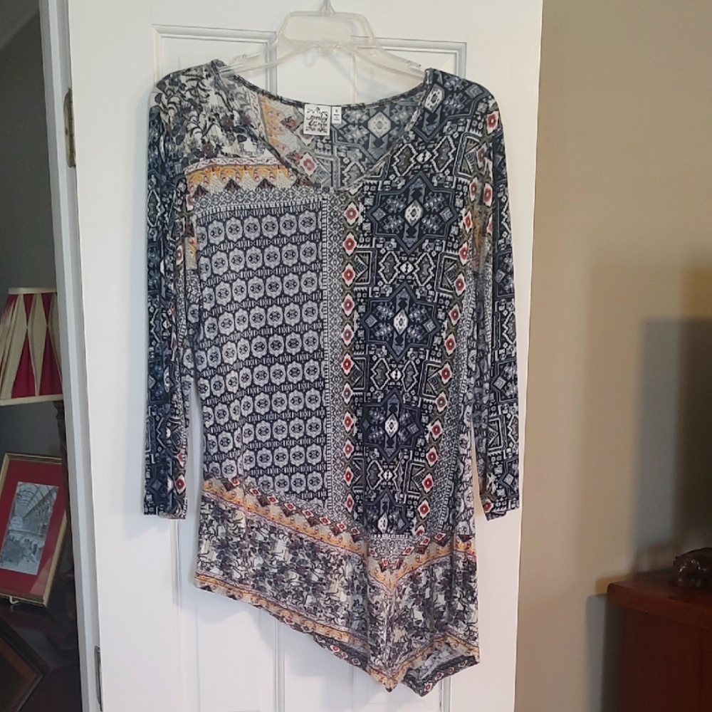Parsley And Sage Small Long Sleeve Tunic Top